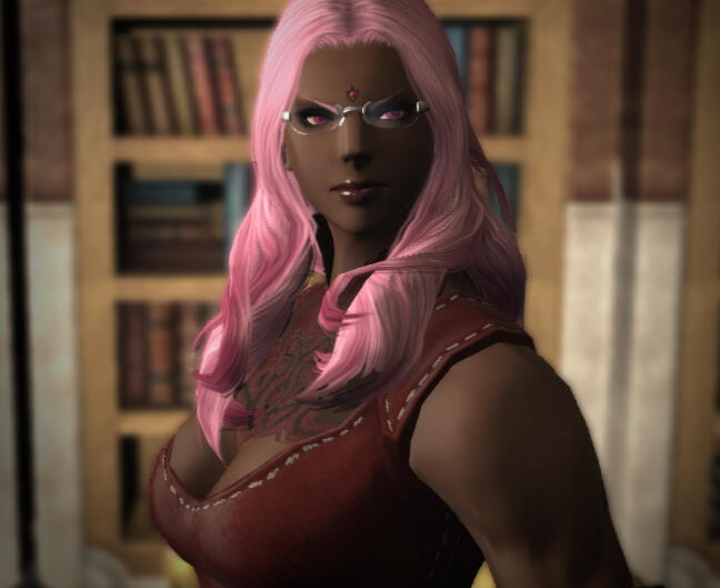 Painted Oryx, female Roegadyn Red Mage